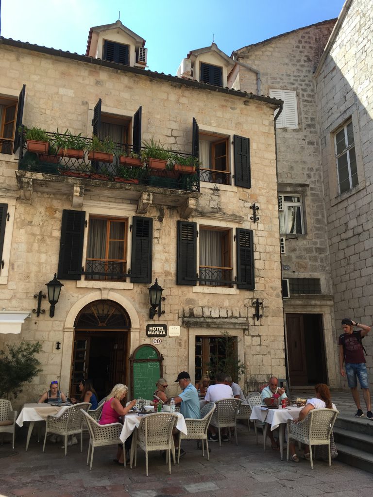 Restaurants in Kotor, Montenegro